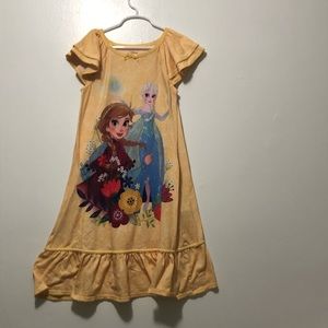 Frozen Elsa and Anna Night Gown